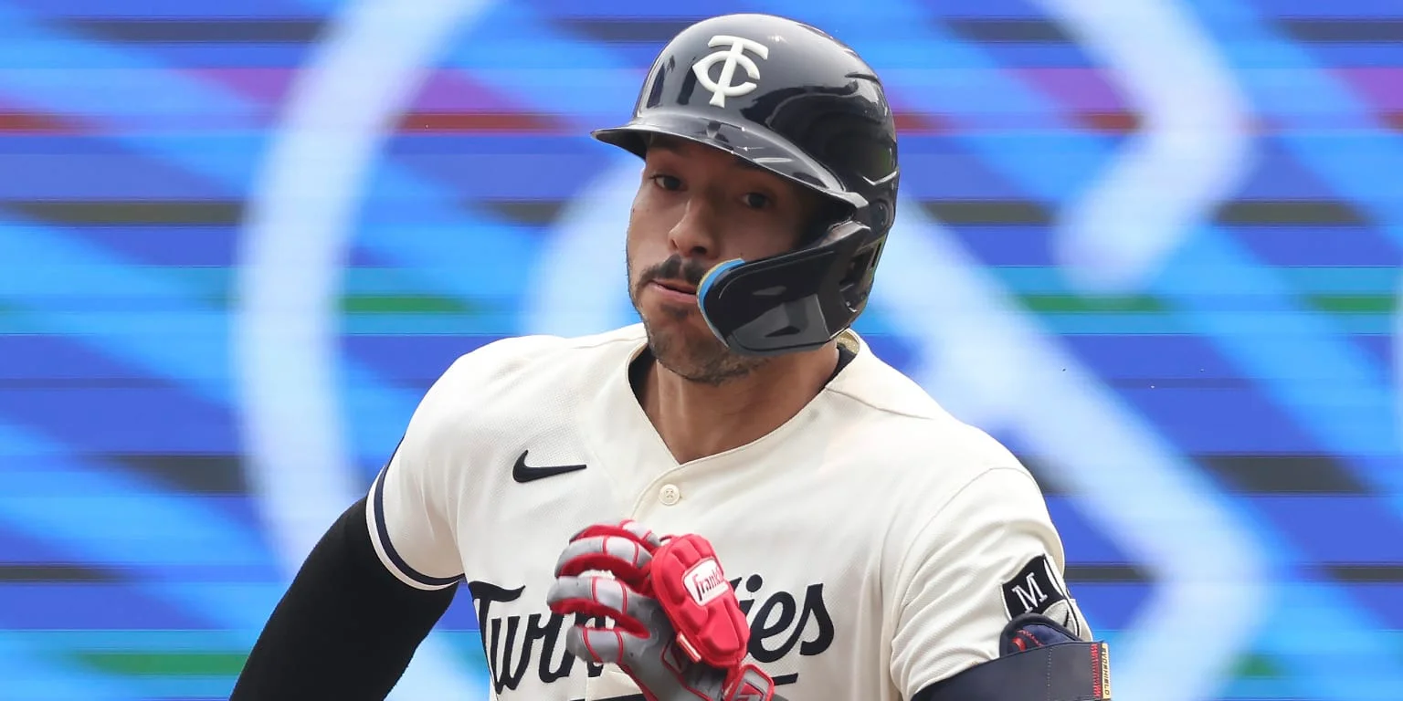 Twins sweep Brewers with late rally and walk-off homer.