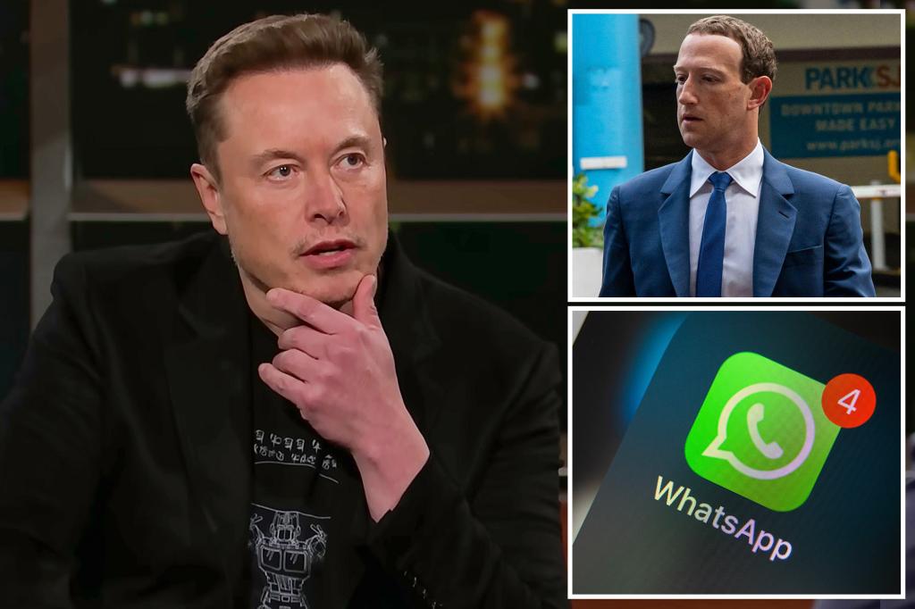 Elon Musk Raises Concerns Over WhatsApp's Trustworthiness