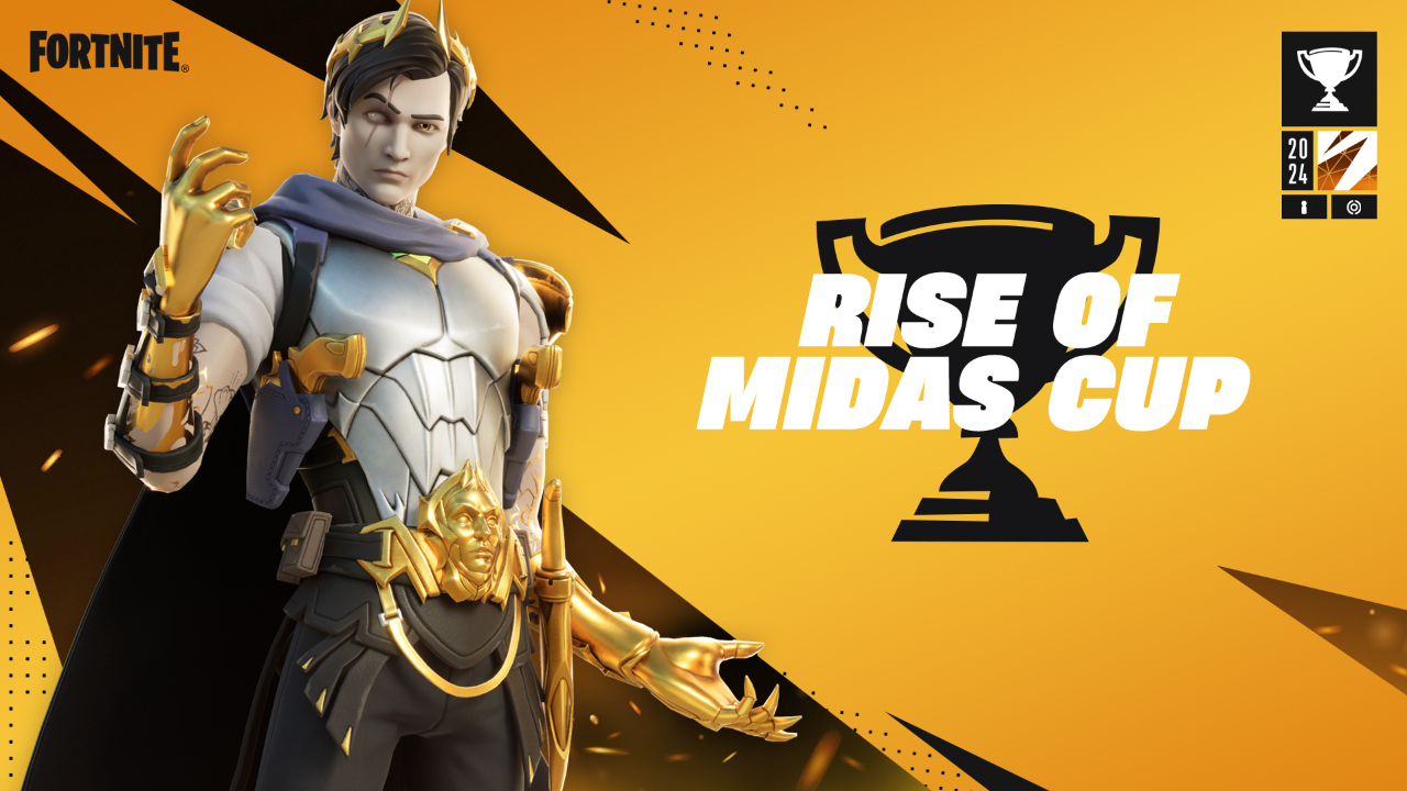 "Fortnite's Rise of Midas Cup: Dates, Challenges, and Rewards Revealed in v29.01 Patch Notes"