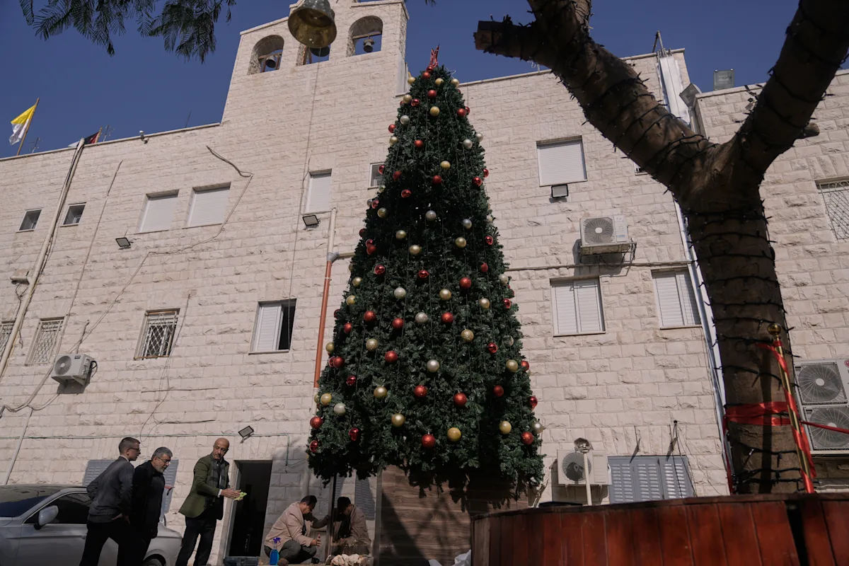 Featured image for Palestinians Arrested for Church Christmas Tree Arson in West Bank