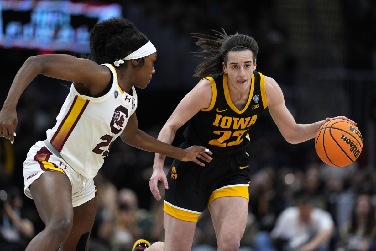 "Caitlin Clark Makes History in Iowa vs. South Carolina NCAA Championship Game"