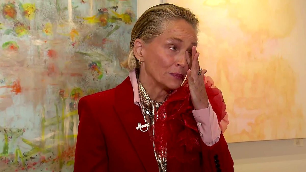 "Sharon Stone's Emotional Journey: Painting Jerusalem Amid Israeli-Palestinian Conflict"