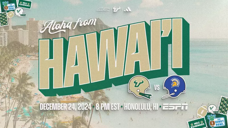 Featured image for San Jose State and USF to Clash in Hawai'i Bowl on Dec. 24