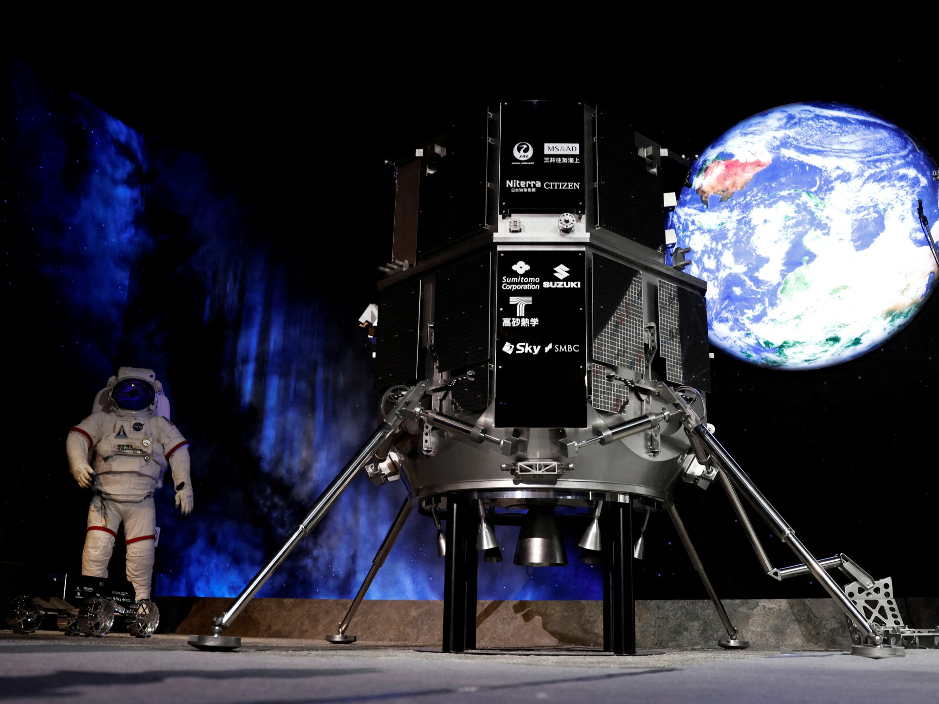 Japan's ispace loses contact with lunar lander during historic moon landing attempt.