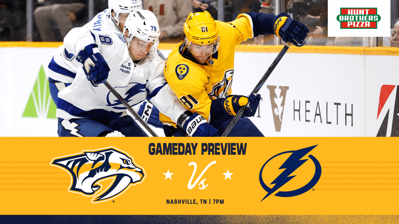 Featured image for Lightning and Predators Clash in Preseason Showdown