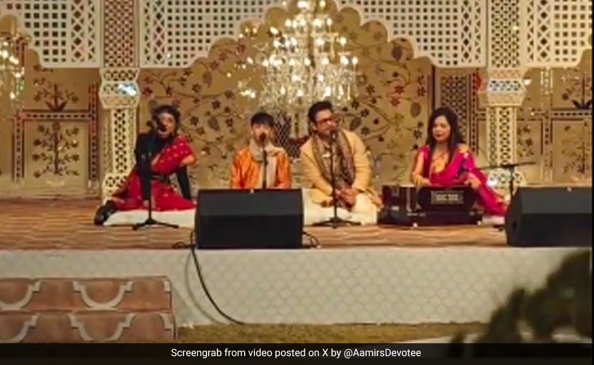 Featured image for Aamir Khan, Kiran Rao, and Son Azad's Performance at Ira Khan and Nupur Shikhare's Udaipur Wedding