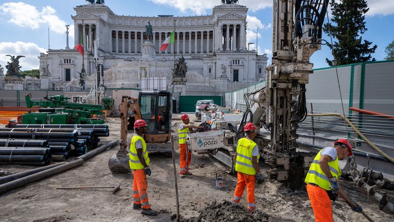 Featured image for Rome's $3bn Underground Metro Faces Delays Due to Unearthed Treasures