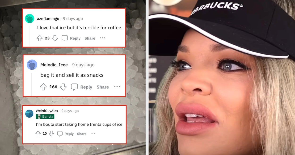 Starbucks switches to ice pellets, customers react differently.