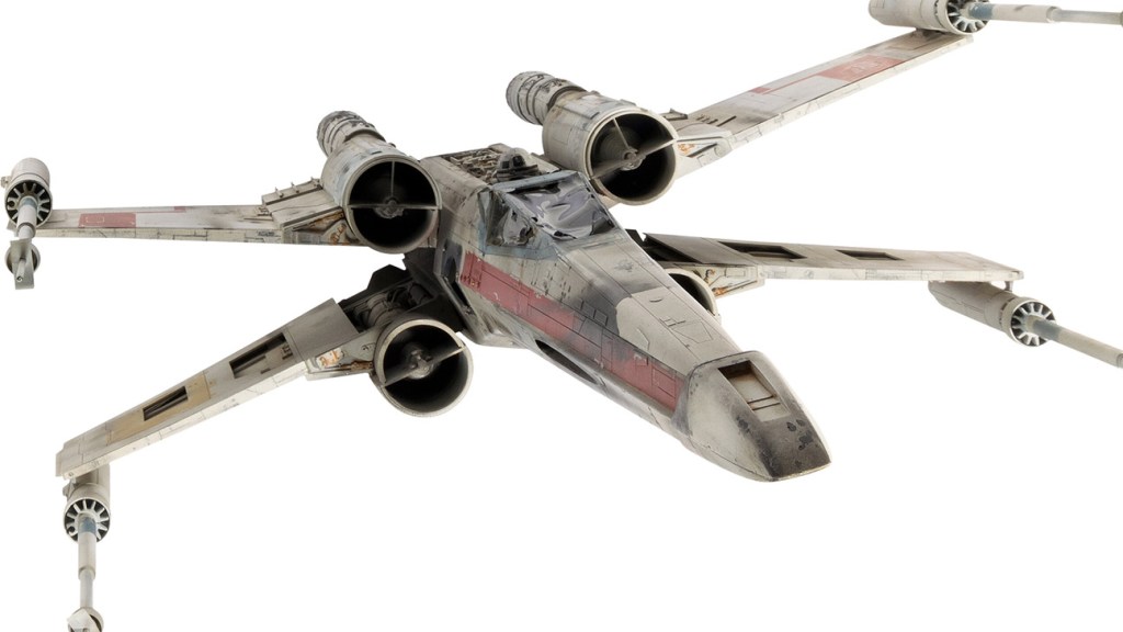 Featured image for Record-breaking Auction: Long-lost 'Star Wars' X-Wing Fighter Sells for $3.1 Million