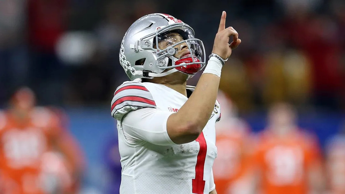 "Justin Fields Predicts Showdown Outcome as Ohio State Takes on Michigan"