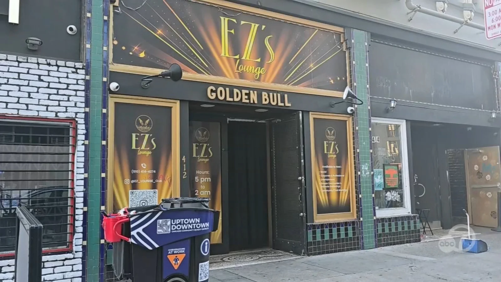 Oakland bar shooting leaves two dead at EZ's Lounge