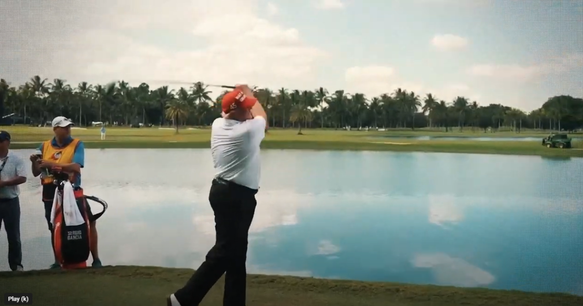 Featured image for Trump's LIV Golf Tour Overshadowed by Social Security Attack Ad.