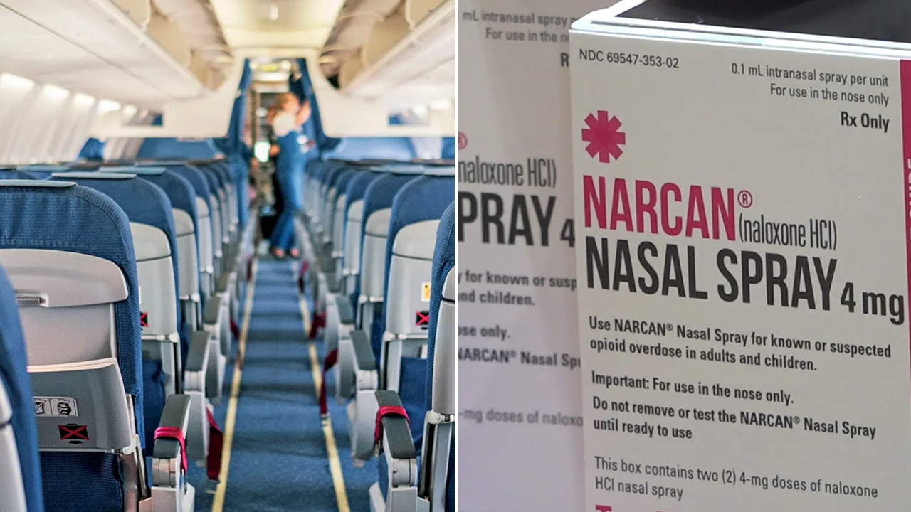 Featured image for "Heroic Passenger Advocates for Narcan-Equipped Planes After Saving Man from Fentanyl Overdose"