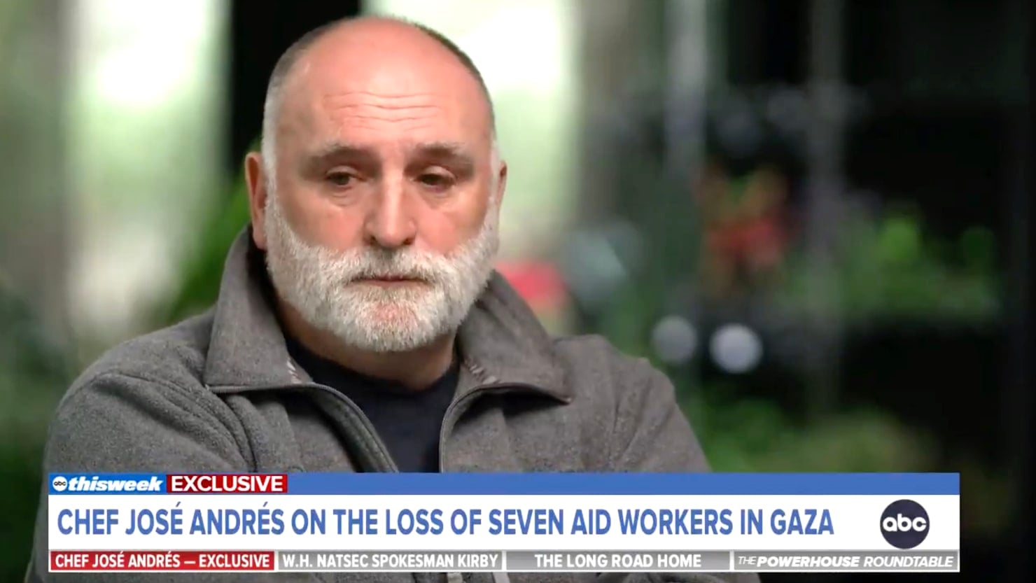 Featured image for "Chef José Andrés Reflects on Tragic Loss in Gaza Conflict"