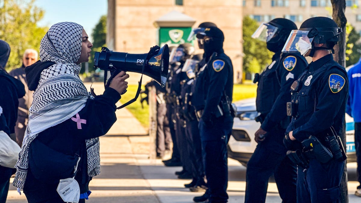 Featured image for Police Dismantle Pro-Palestinian Encampment at Wayne State University
