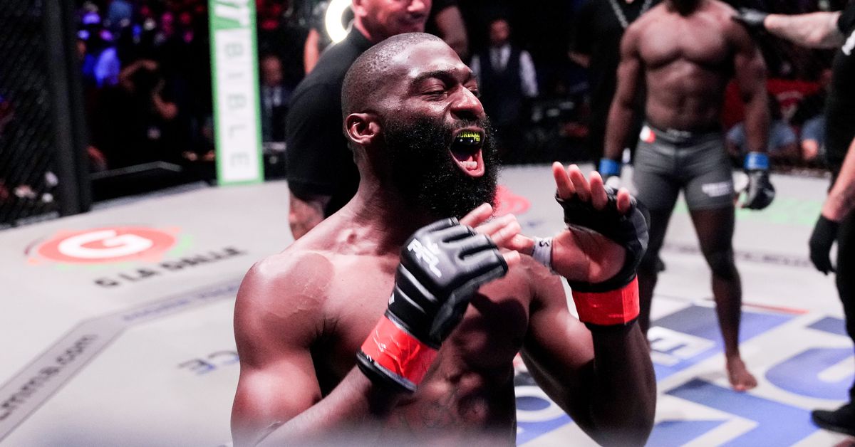 Featured image for "Cedric Doumbe's Controversial Loss to Baysangur Chamsoudinov at PFL Europe"