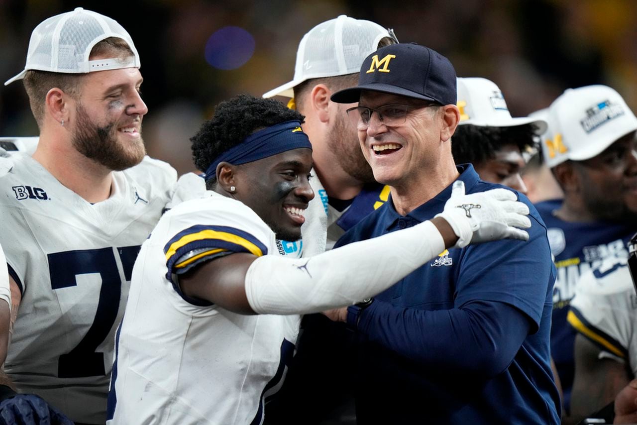 Featured image for "Jim Harbaugh Delivers on Promise to Michigan DB Mike Sainristil"