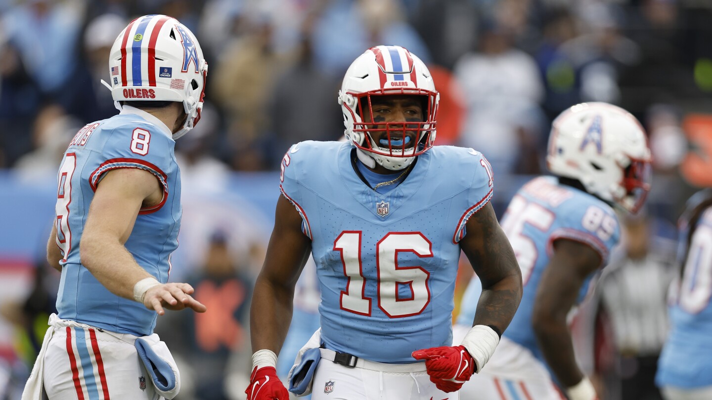 Featured image for Titans' Treylon Burks Earns High Praise, Draws Terrell Owens Comparisons