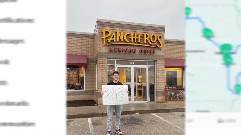 Featured image for Iowa Man's Epic Road Trip Rewards Him with Free Burritos for a Year