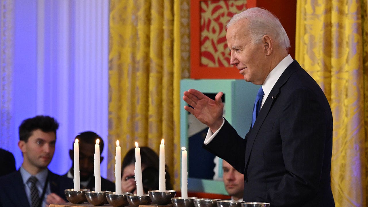 Featured image for Biden's Hanukkah Speech: Support for Israel, Warning on Public Opinion
