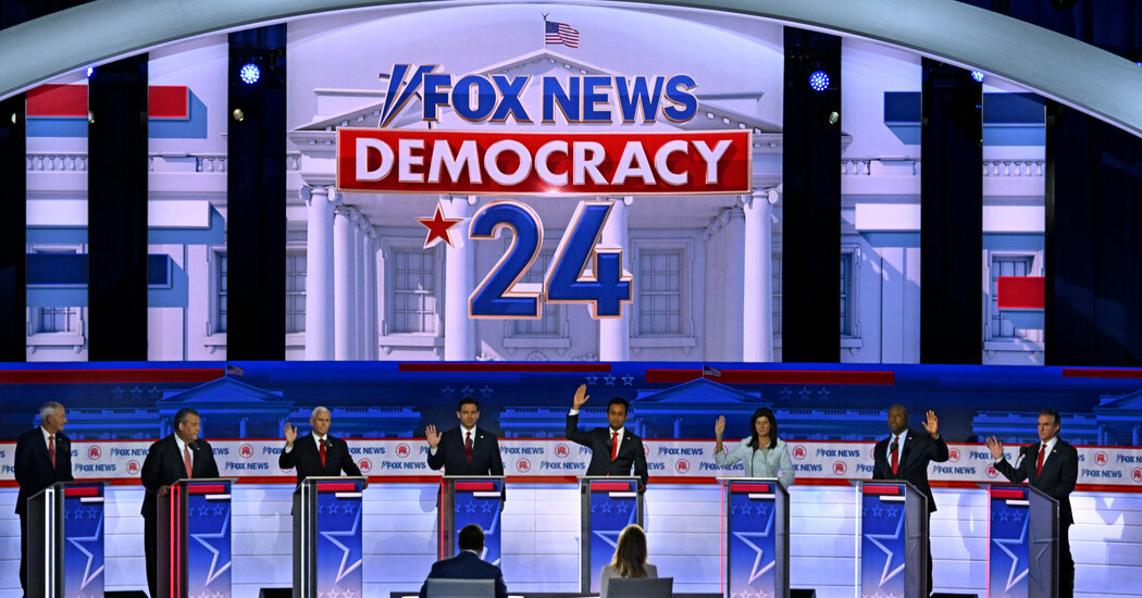 Trump's Absence Dominates GOP Debate