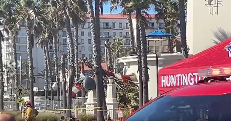 Featured image for Five Injured in Helicopter Crash at Huntington Beach