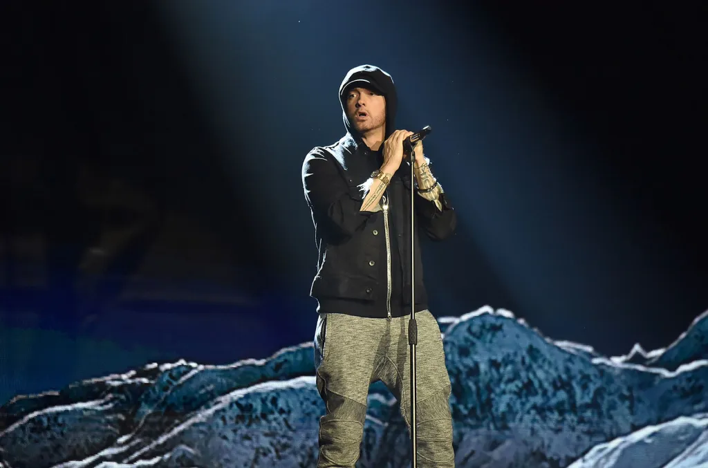 Featured image for Eminem's 'Houdini' Sparks Controversy and Climbs Charts