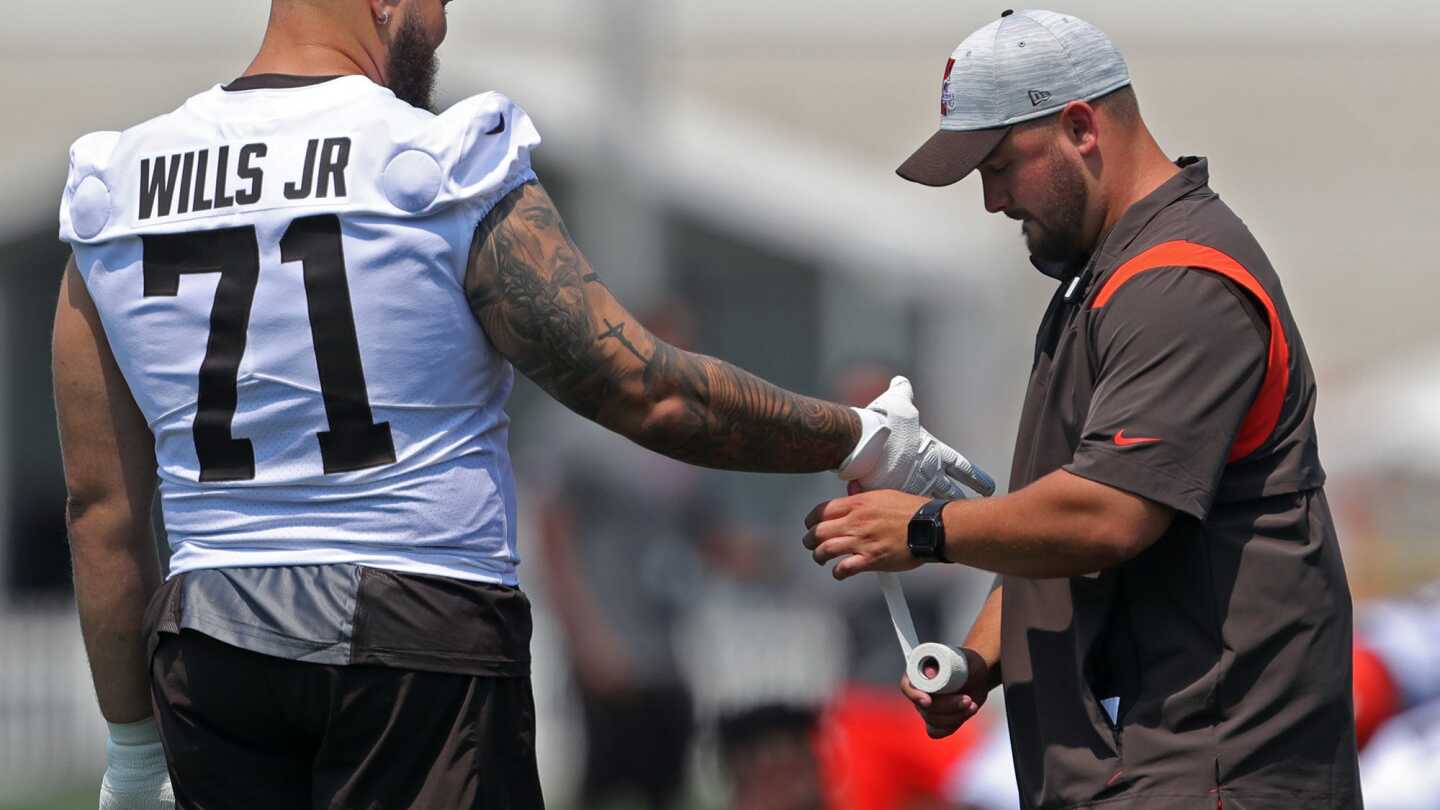 Featured image for "Browns Restructure Jedrick Wills' Contract to Create Cap Space"