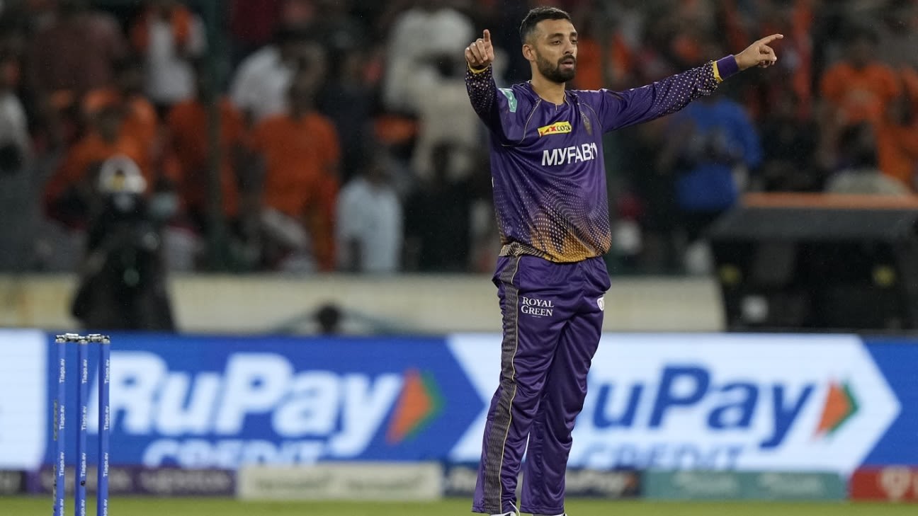 Featured image for KKR edges out SRH in IPL 2023 match 47
