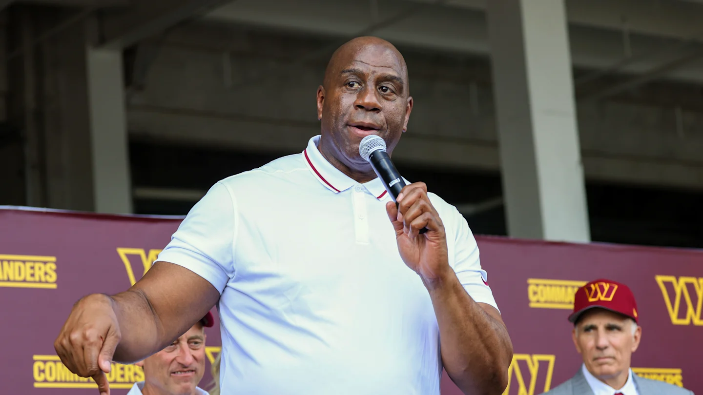 "Commanders News: Rookie Deals and the Power Players: Josh Harris, Magic Johnson, and Dan Snyder"