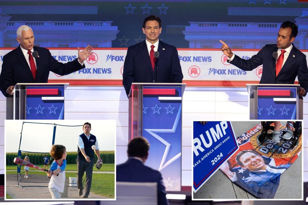 "DeSantis and Ramaswamy Ride Fundraising Surge After Republican Debate"