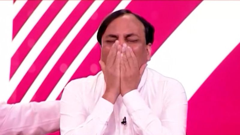 Pollster Cries on Live TV After Exit Poll Error in India Election