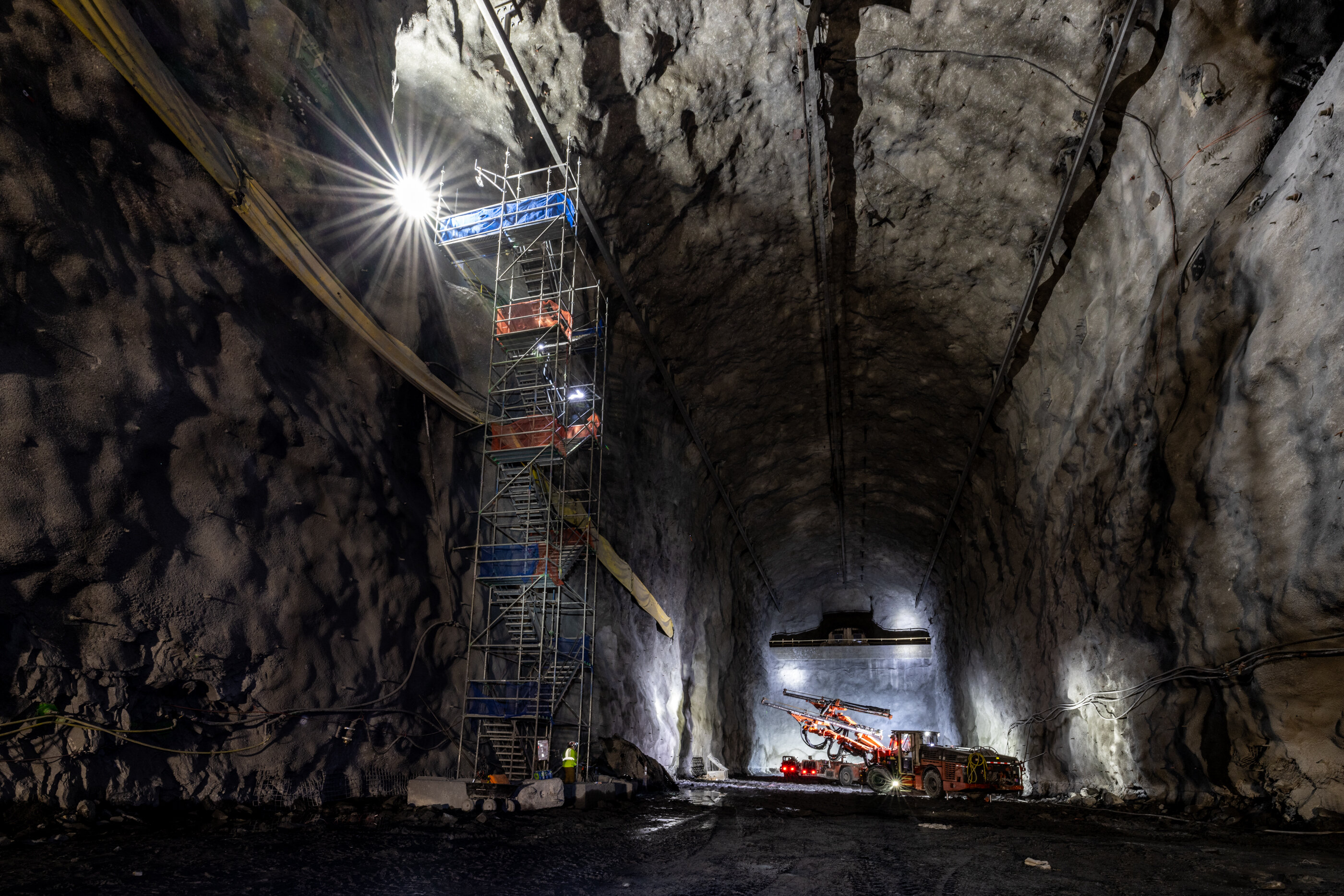 Featured image for "Completion of Colossal Cavern Excavation for Fermilab's DUNE Experiment"