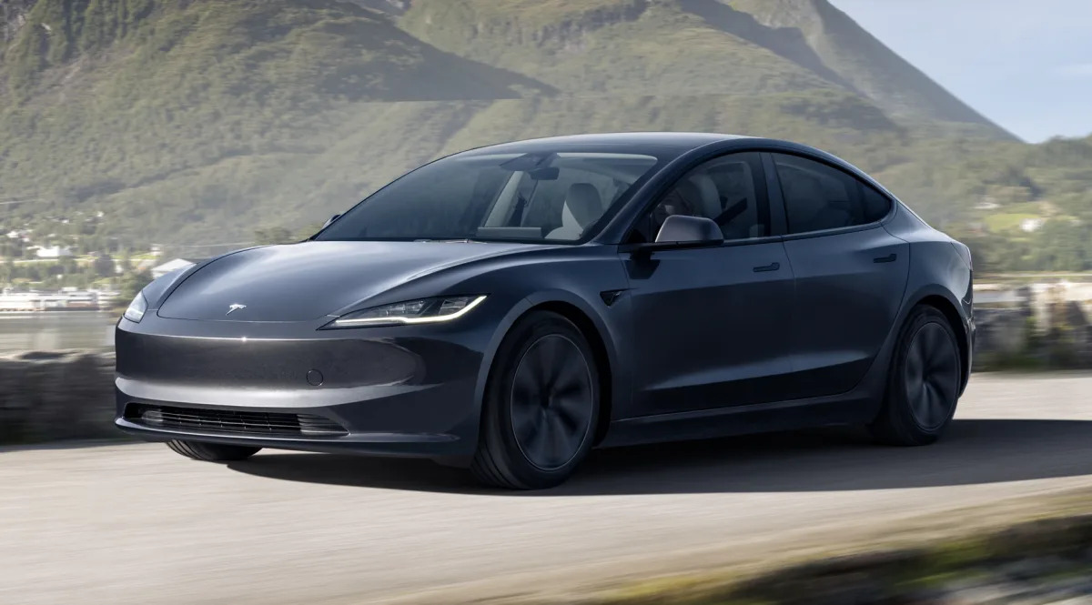 "Tesla Unveils Upgraded 2024 Model 3 for North American Market"