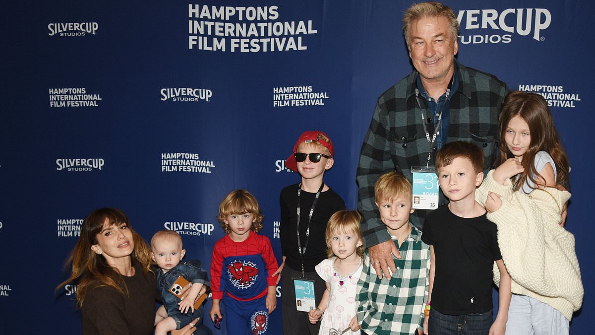 Alec and Hilaria Baldwin's Rare Family Outing with All Seven Kids