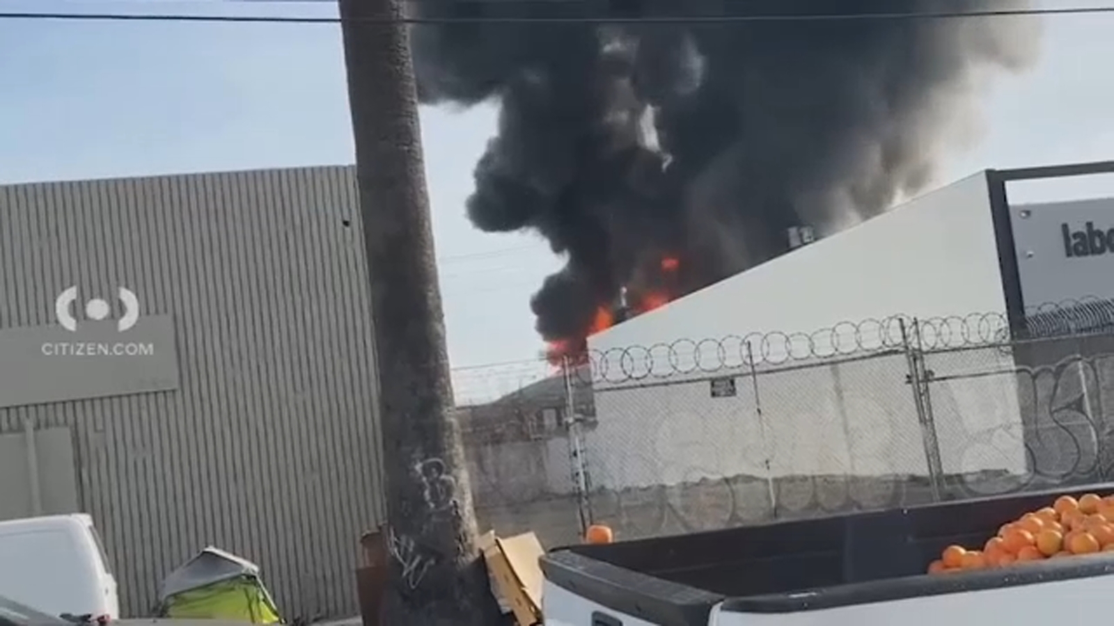 Featured image for "Multiple Firefighters Injured in Downtown L.A. Blaze at Illegal Cannabis Operation"