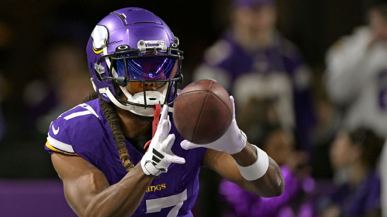 "Patriots Sign Former Vikings WR K.J. Osborn in Free Agency Deal"