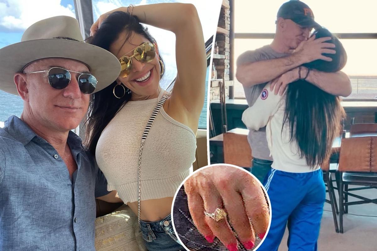 Jeff Bezos and Lauren Sanchez announce engagement after 5 years together.