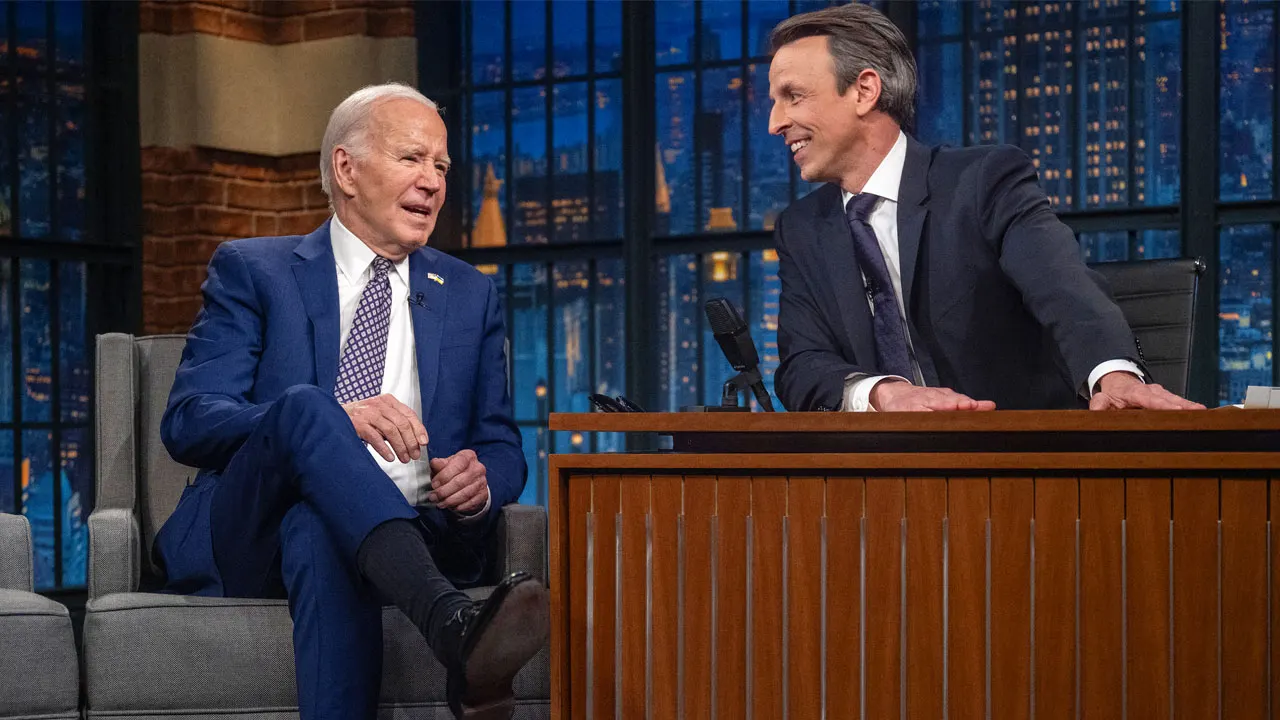 Featured image for "Biden's Late-Night Interviews: From Taylor Swift Rumors to Ice Cream Controversy"