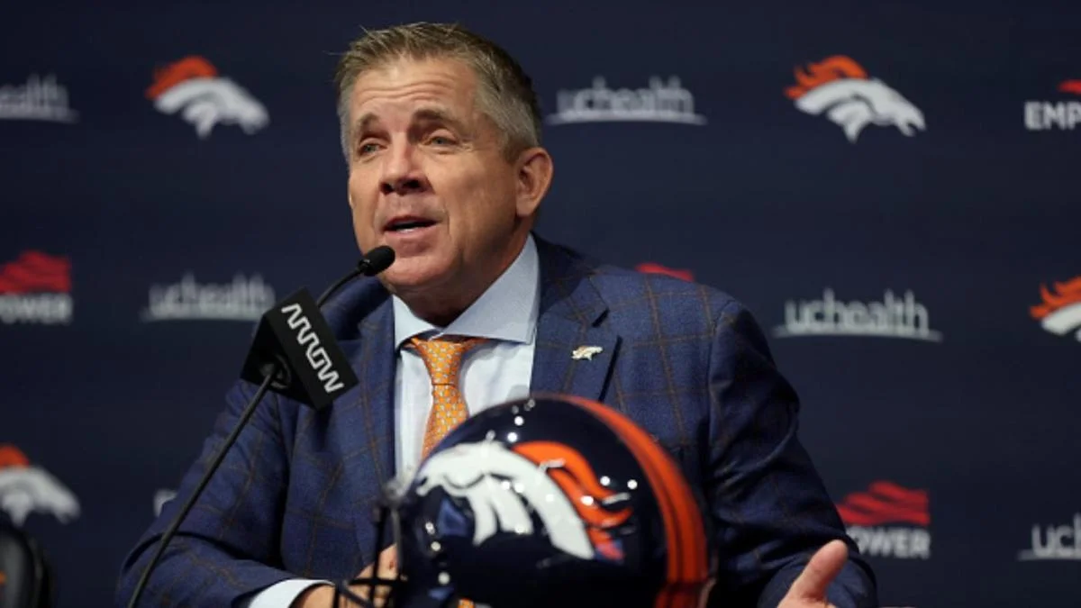 Featured image for Sean Payton sees potential in Broncos' young tight end Greg Dulcich.