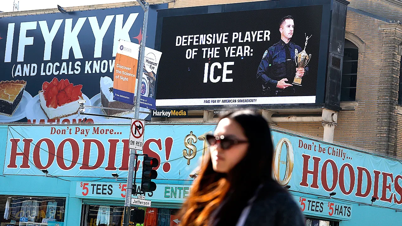 San Francisco goes pro-ICE with pre-Super Bowl billboard