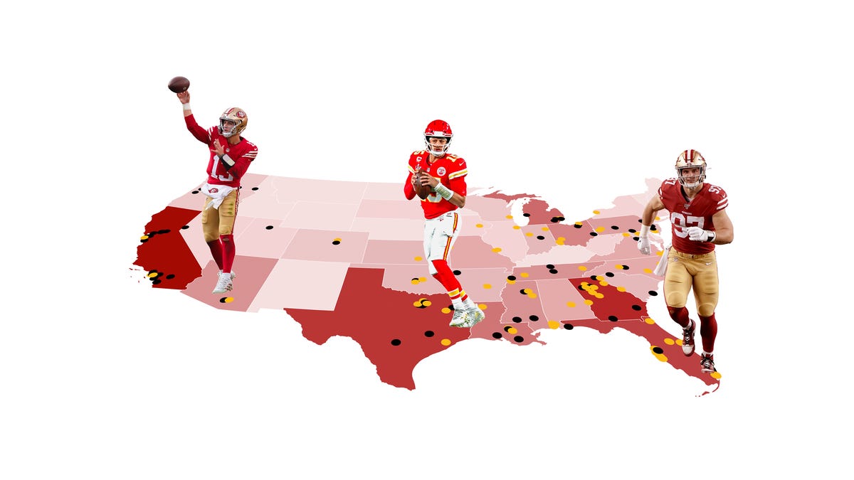 Featured image for "Mapping the Hometowns of Super Bowl 58 Players: Local Connections and Fan Perspectives"