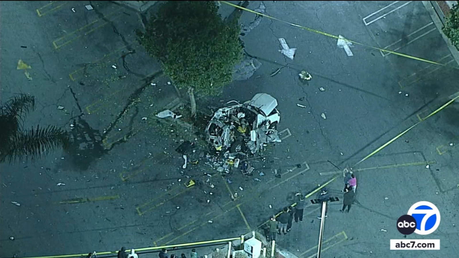 Featured image for SUV Explodes in Van Nuys Parking Lot