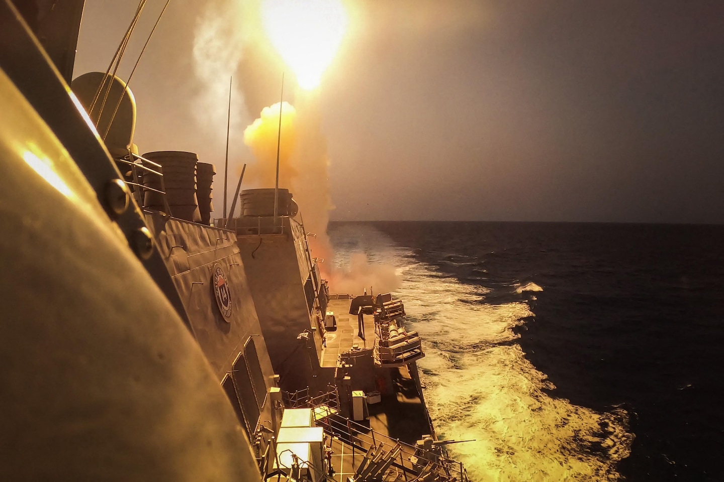 "US Navy Conducts Ongoing Strikes Against Houthis in Yemen"