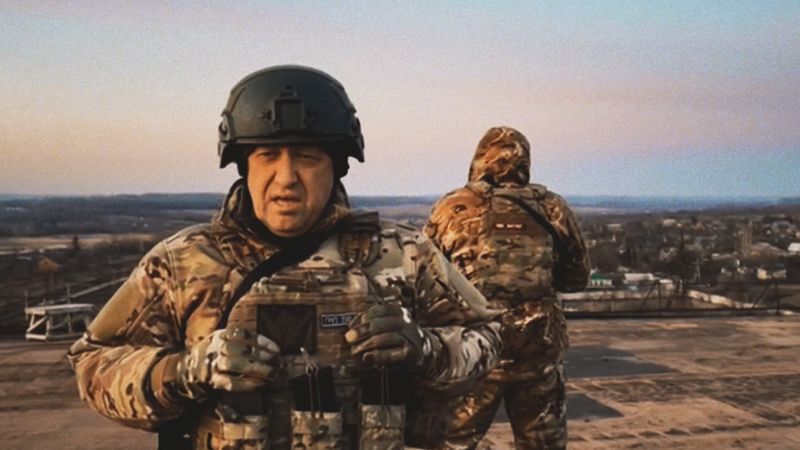 Wagner Chief Acknowledges Damage to Forces in Bakhmut Battle.