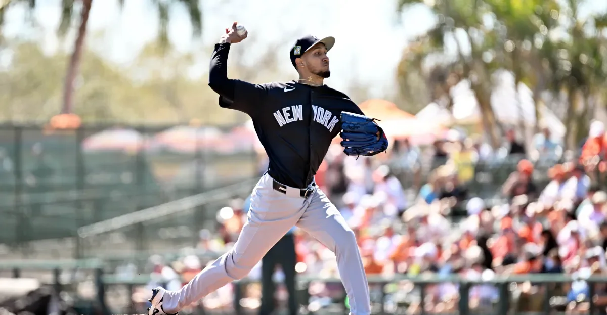 Rodríguez dazzles in Yankees' spring debut as offense stalls in 2-0 loss to Orioles