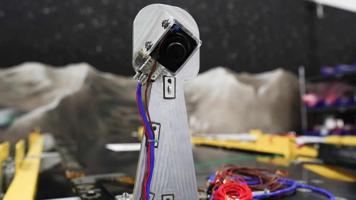 "NASA's Intuitive Machines Moon Lander Equipped with Tiny Cameras for Lunar Surface Study"