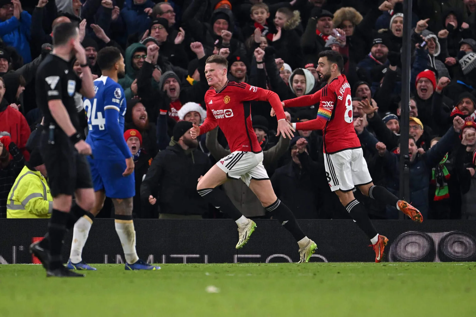 "Scott McTominay's Goal Rush: A Striker in the Making for Manchester United?"