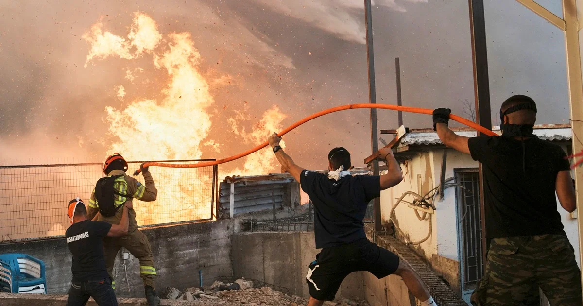 Southern Europe Faces Devastating Wildfires Amidst Heatwave