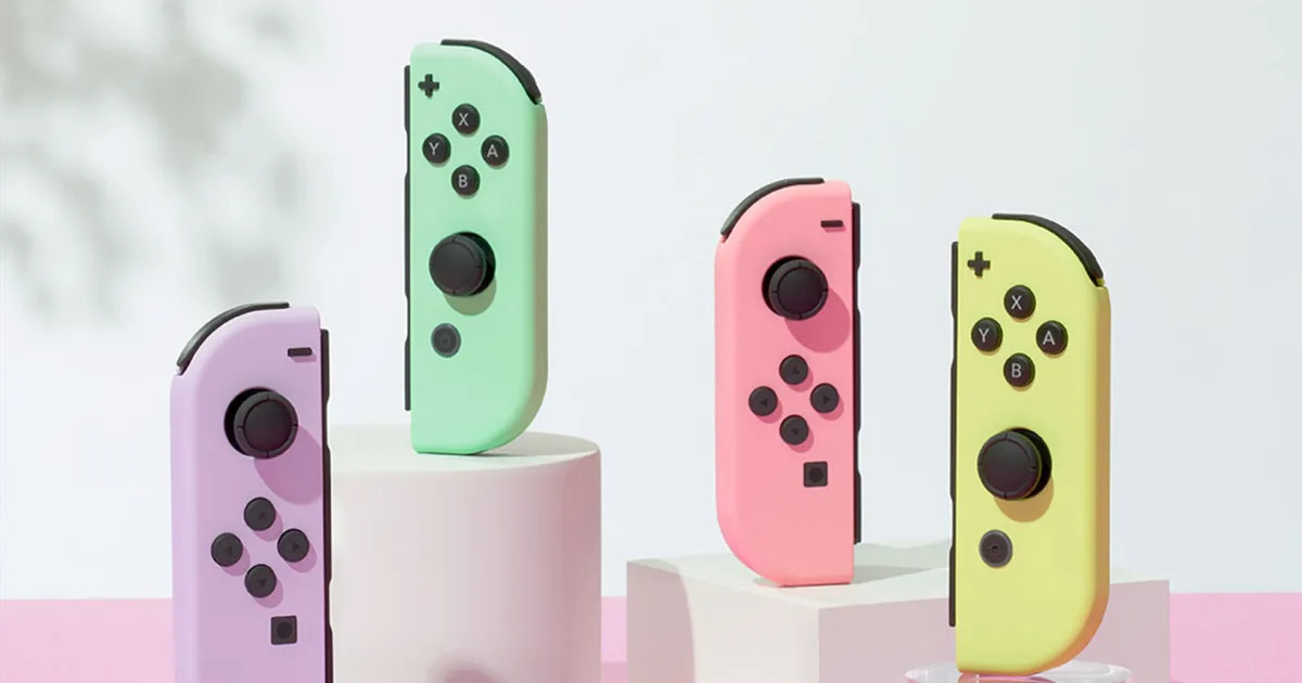 Nintendo introduces pastel Joy-Con controllers for summer.